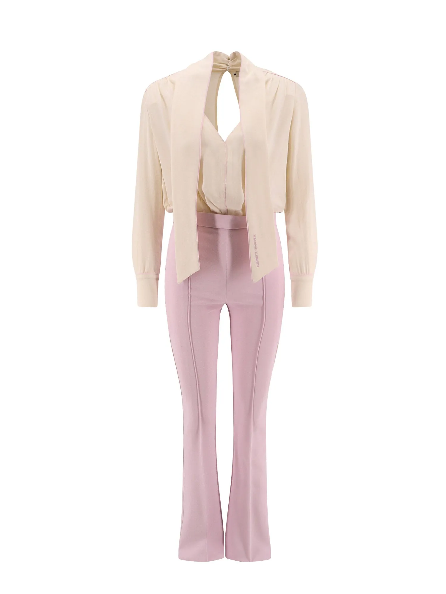 Viscose Jumsuit With Removable Trouser