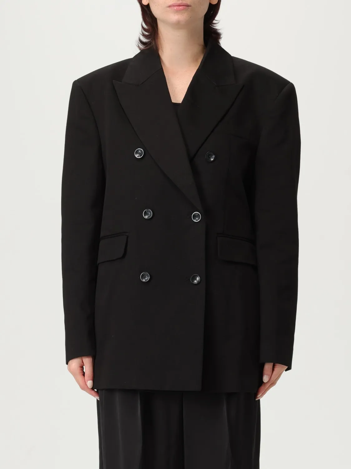 Blazer a doppiopetto 7 For All Mankind in cotone