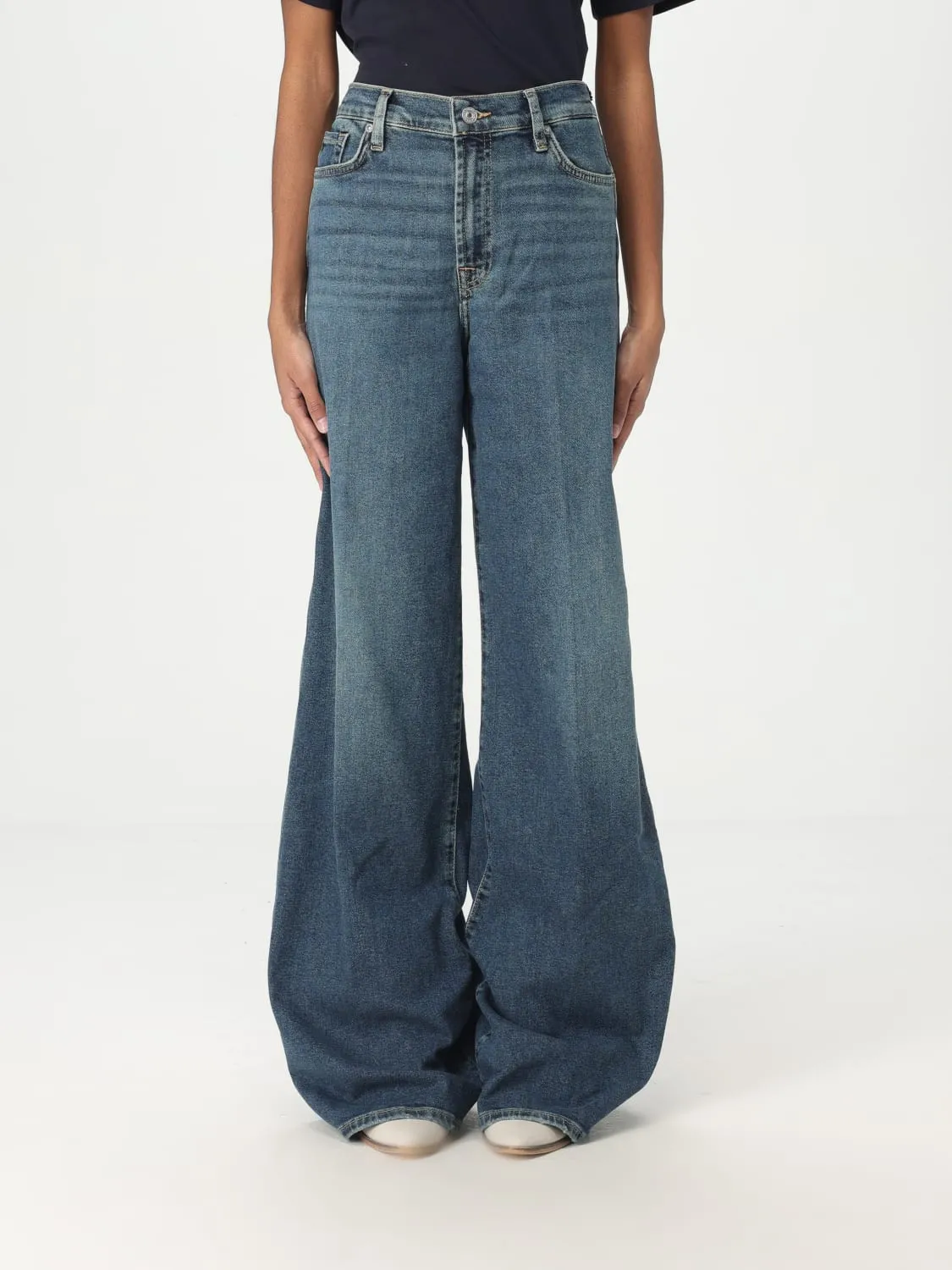 Jeans a zampa 7 For All Mankind in denim