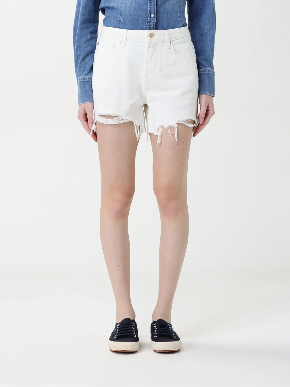 Pantaloncino 7 For All Mankind in denim