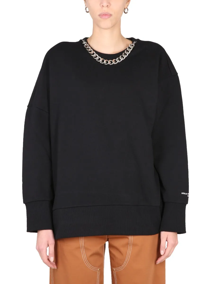 Sweatshirt With Chain Detail