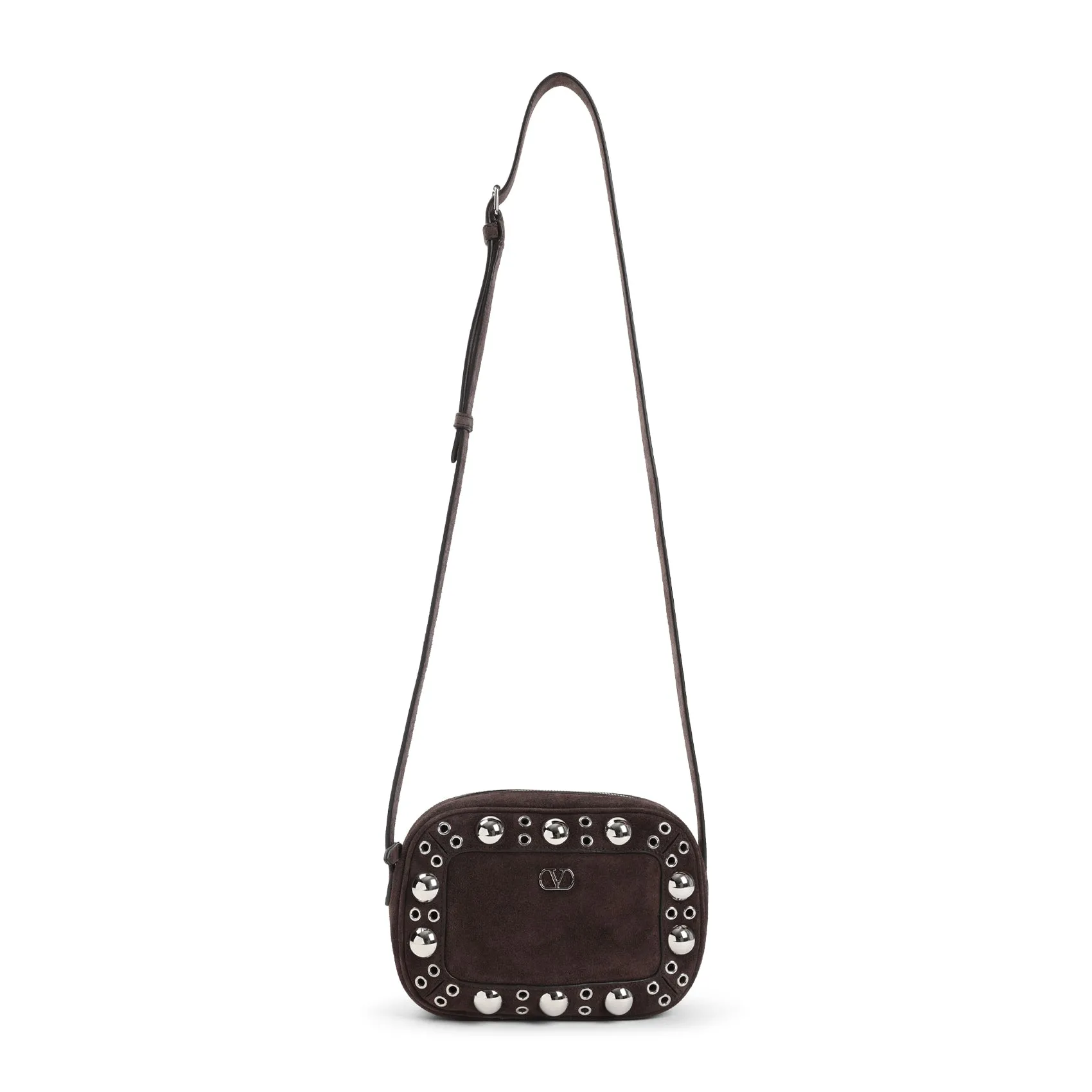 Testa Di Moro Brown Cow Suede Leather Nellcote Cross Body Bag