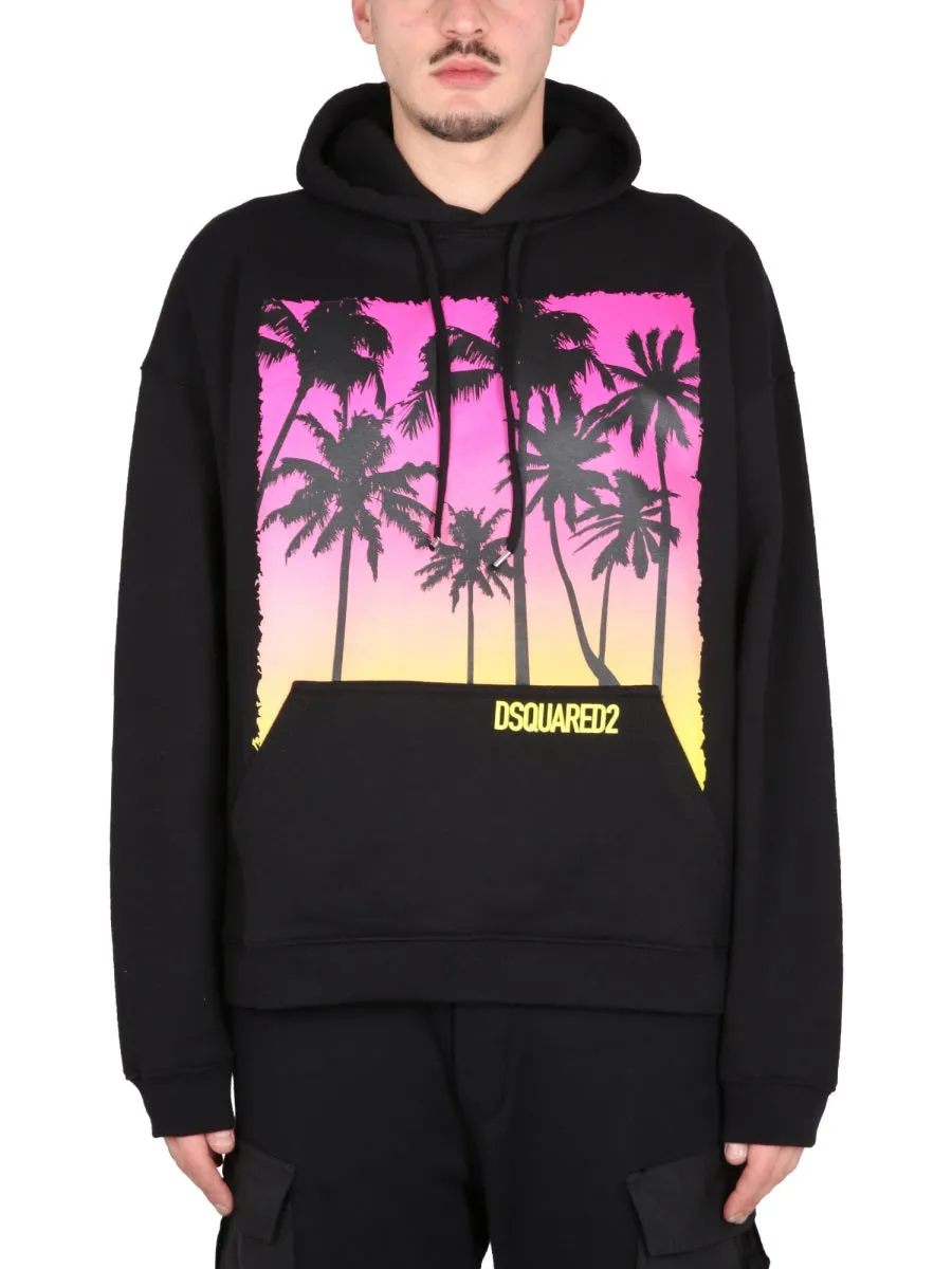 Sunrise Print Sweatshirt
