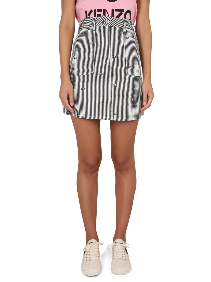 Miniskirt With Print