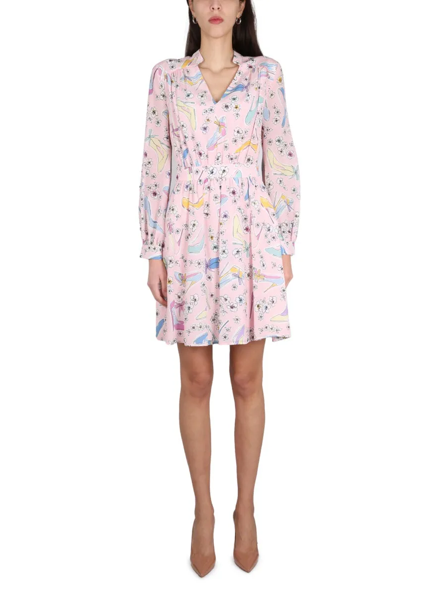 "Heels And Flowers" Dress