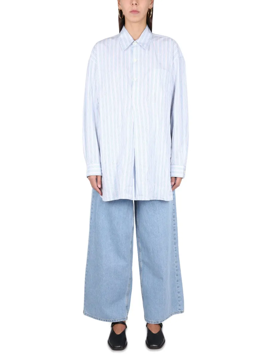 Shirt With Stripe Pattern