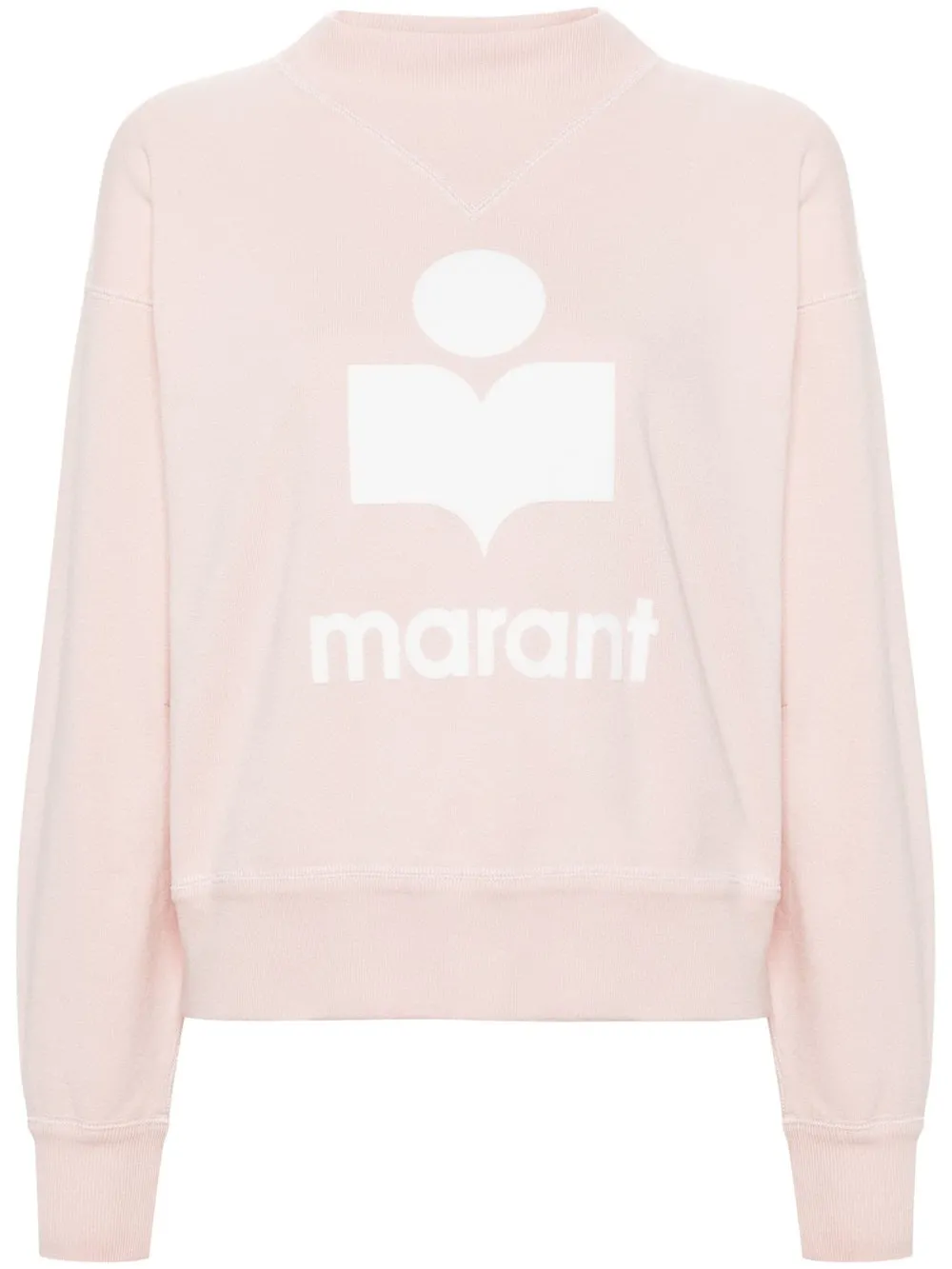 Felpa Moby Con Stampa