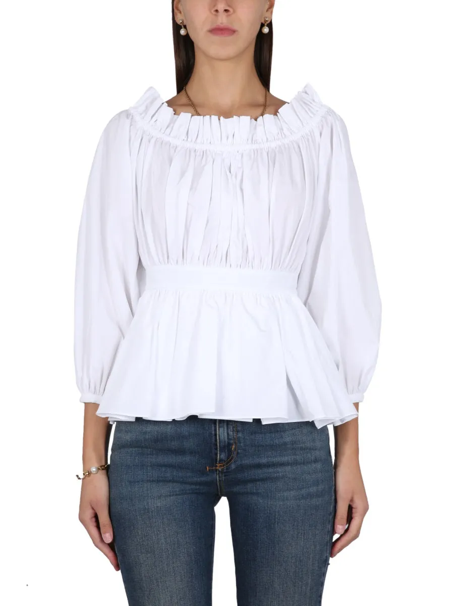 Cotton Poplin Top