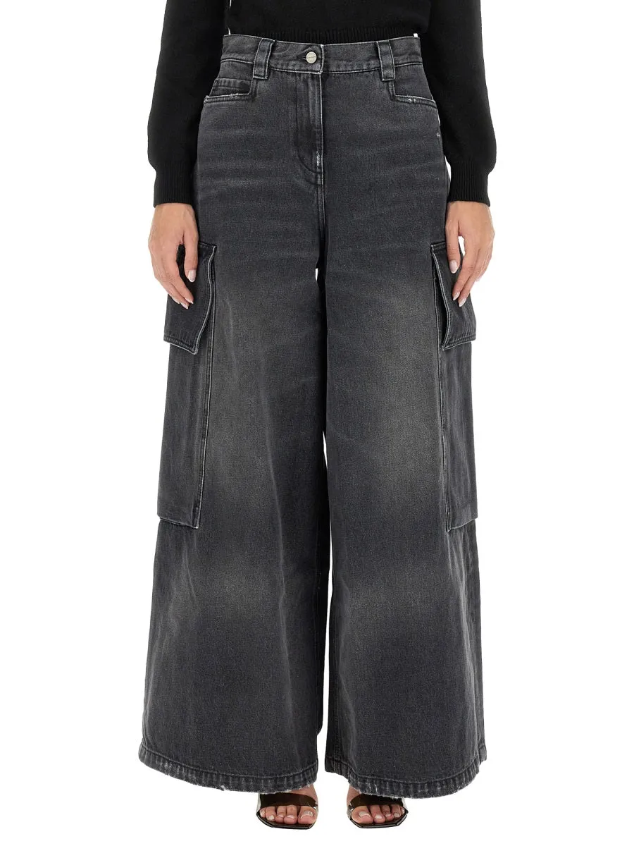 Wide Parachute Jeans