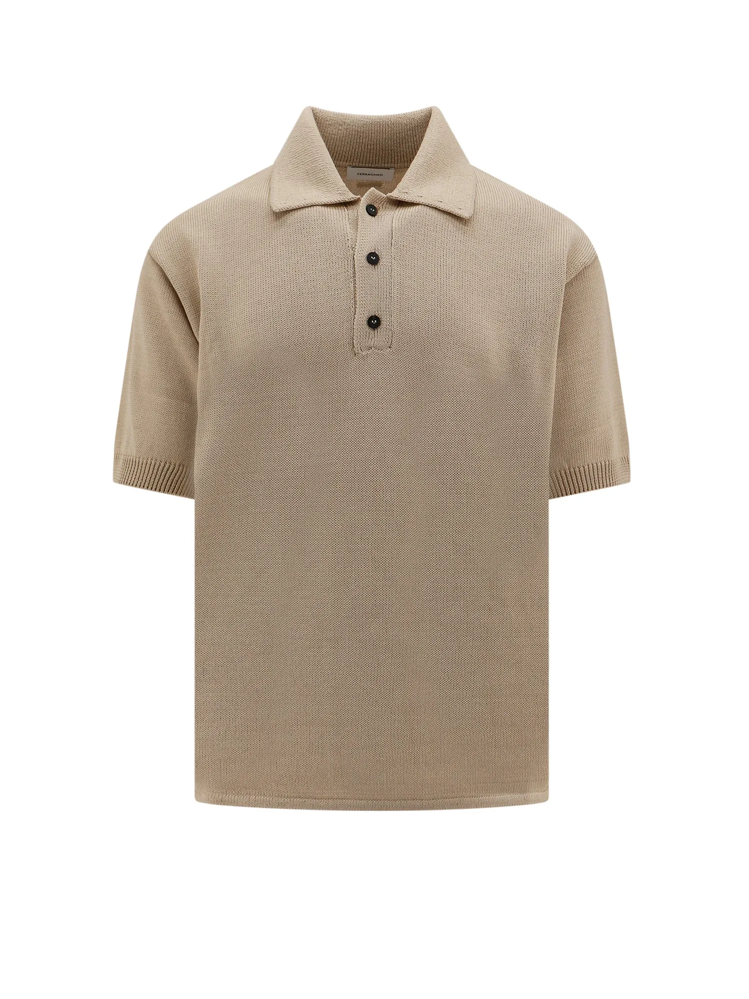 Viscose And Cotton Polo Shirt