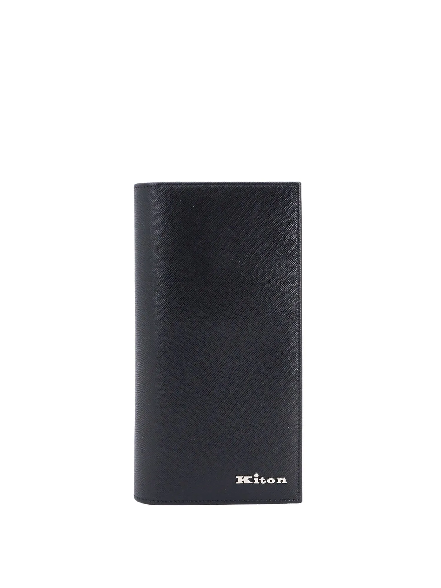 Saffiano Leather Wallet With Metal Logo