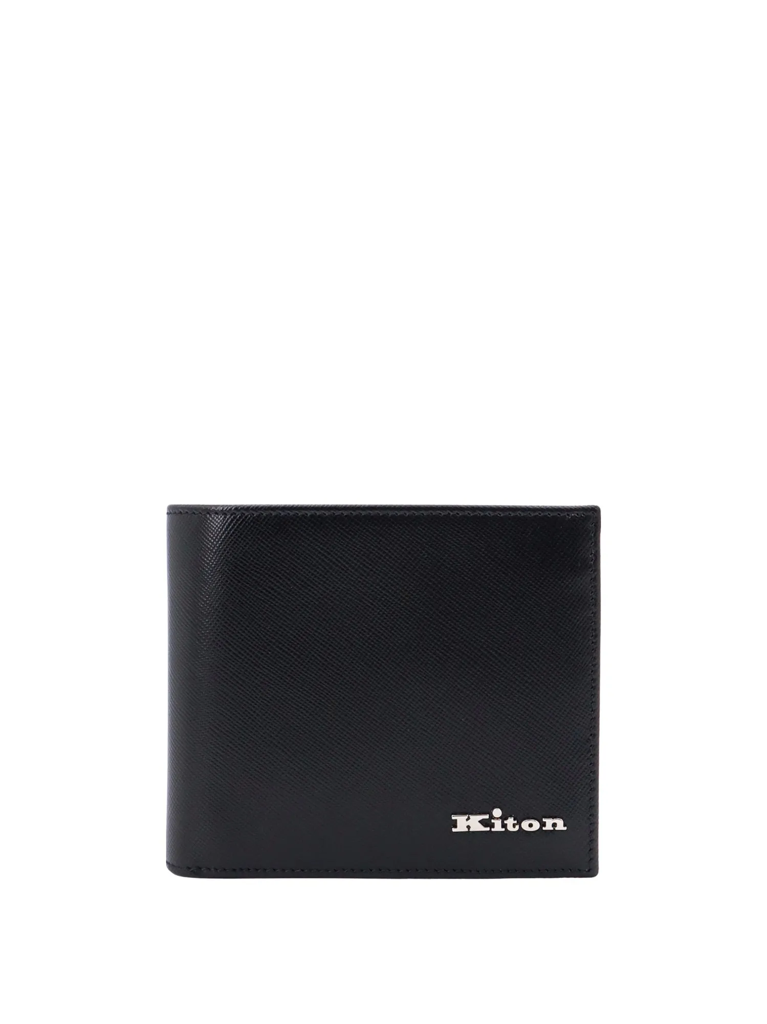 Leather Wallet With Frontal Logo