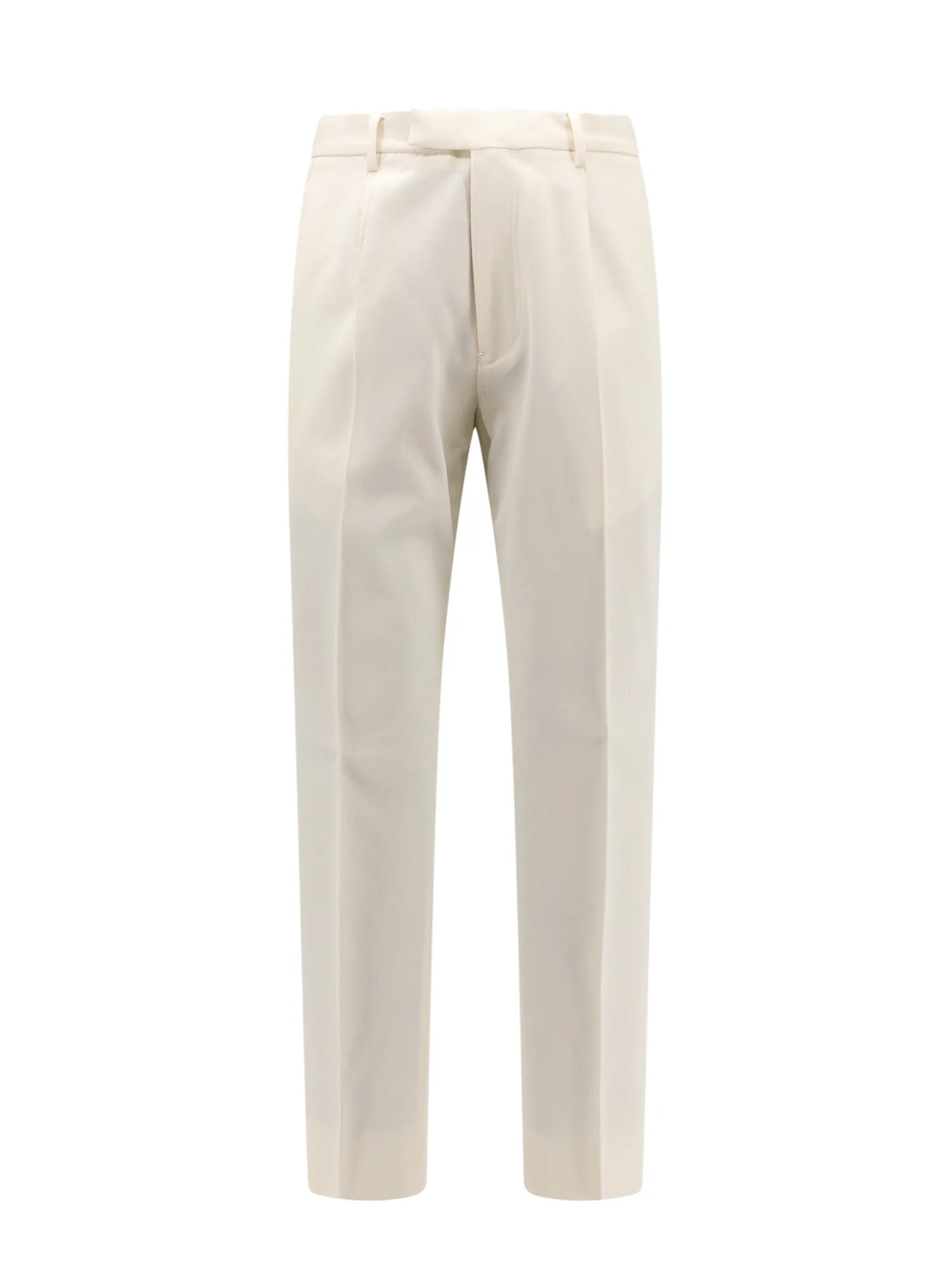 Cotton And Wool Blend Trouser