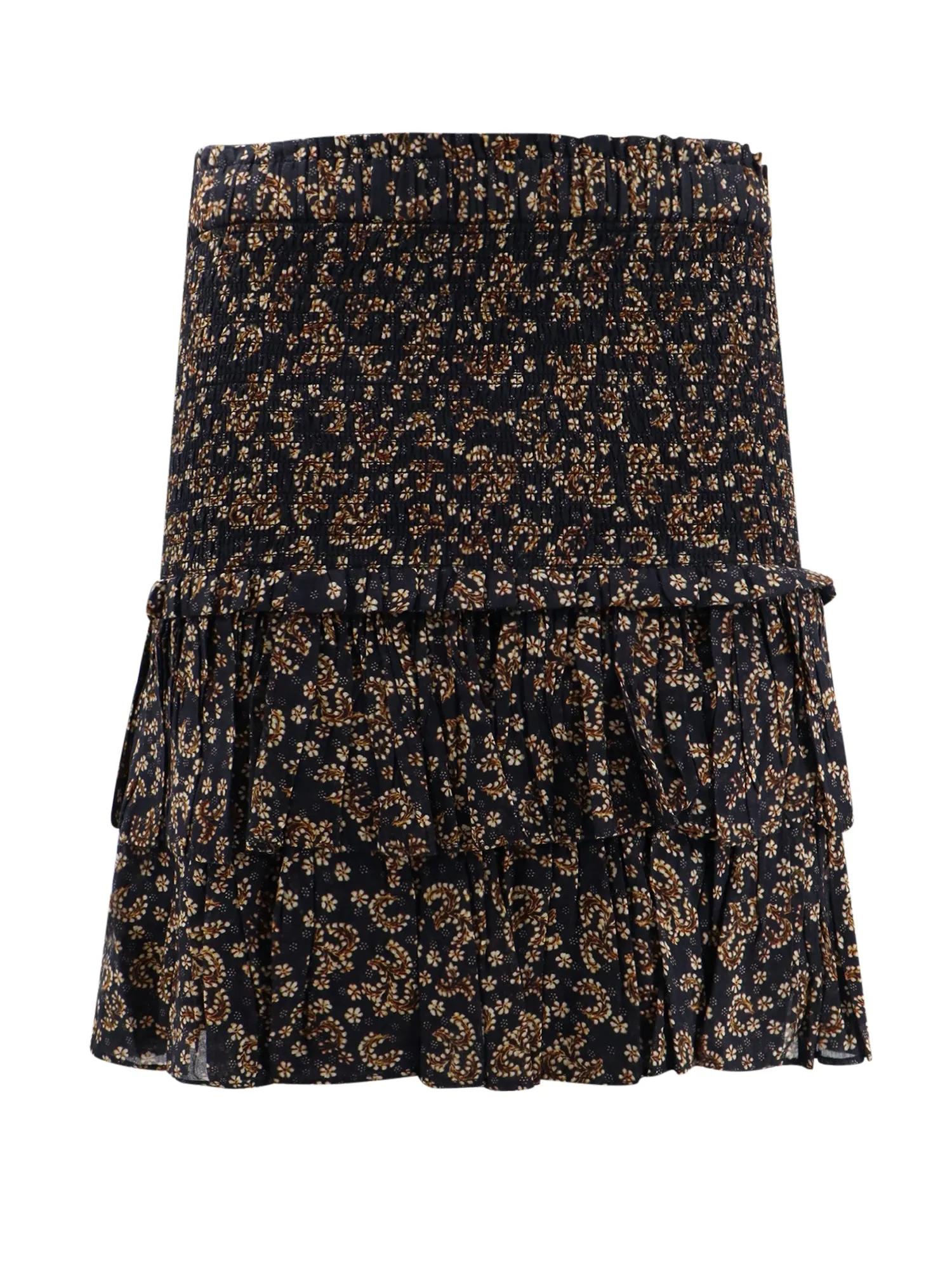 Biologic Cotton Skirt With Floral Print