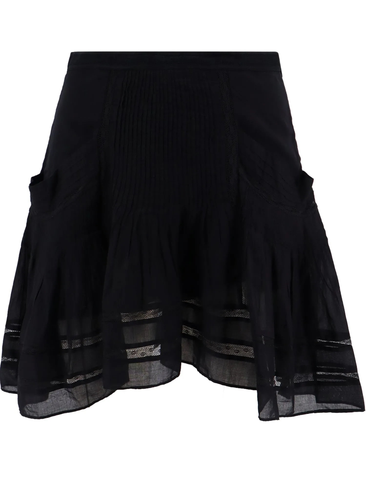 Biologic Cotton Skirt With Embroideries