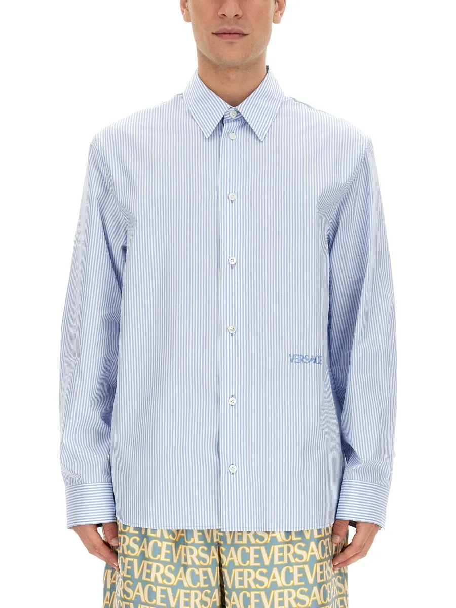 Seashell Baroque Striped Shirt