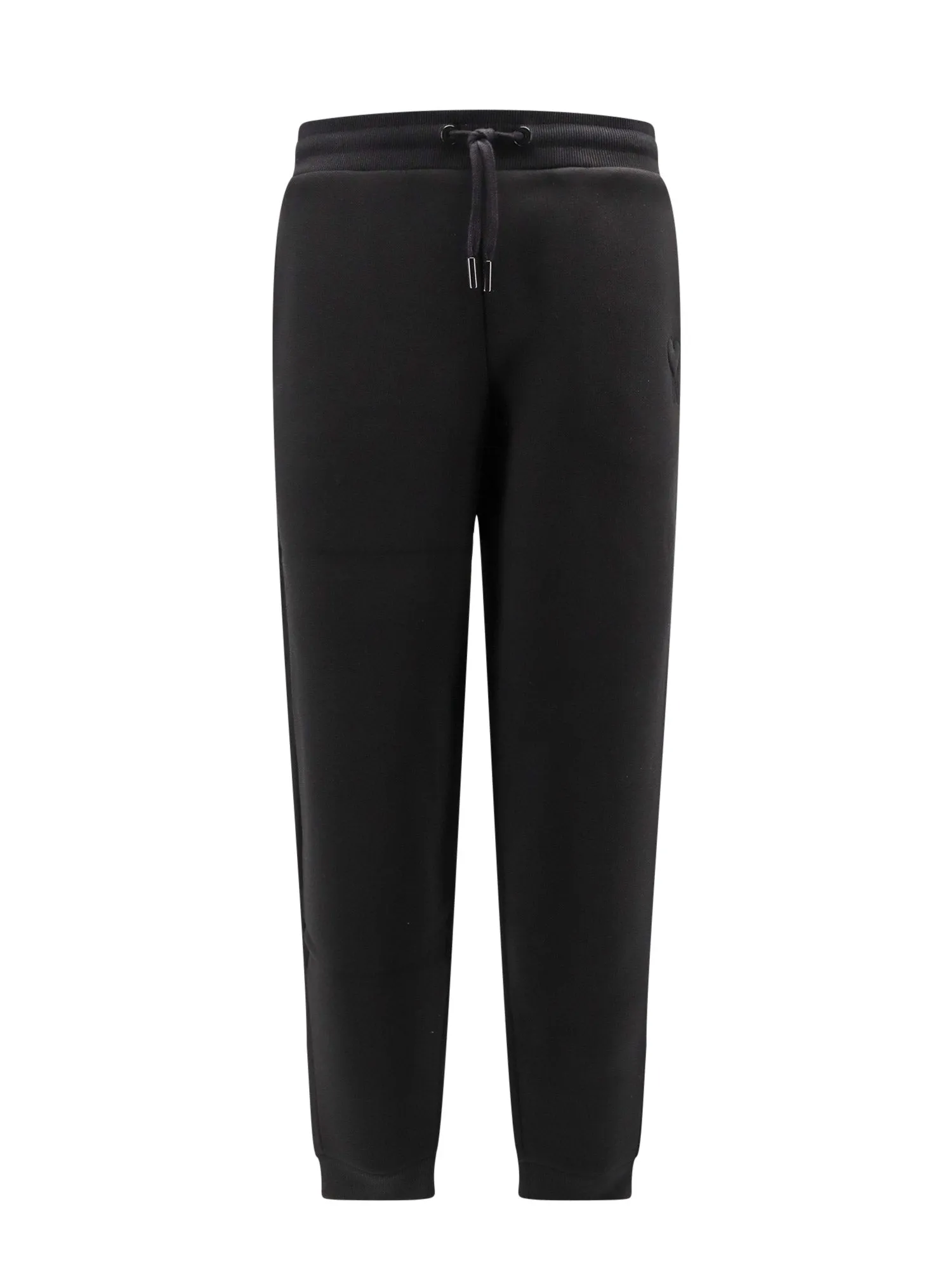 Cotton Blend Trousers With Embossed Ami Coeur Logo