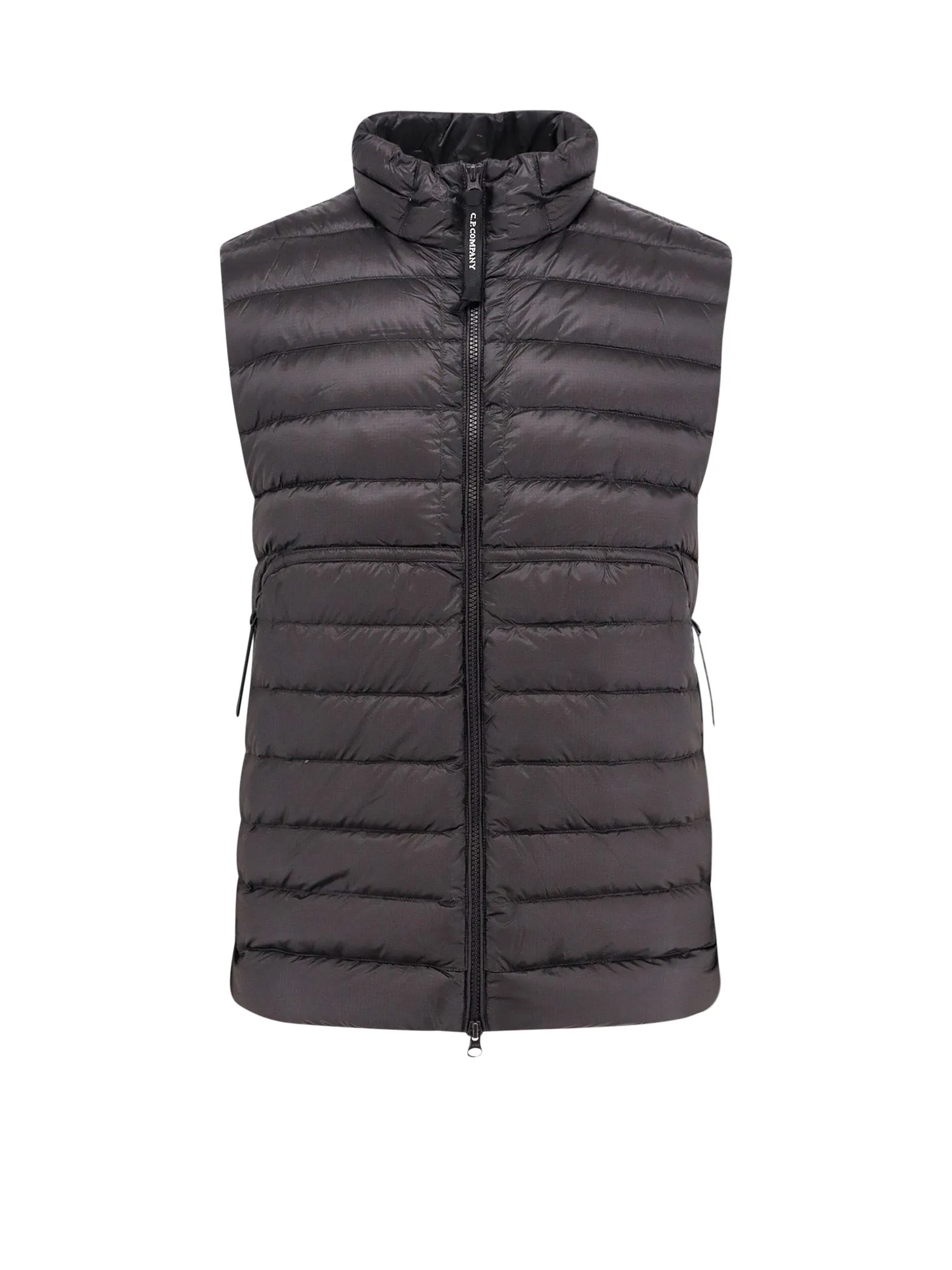 D. D. Shell Sfondo Con Coulisse Leeveless Padded Jacket