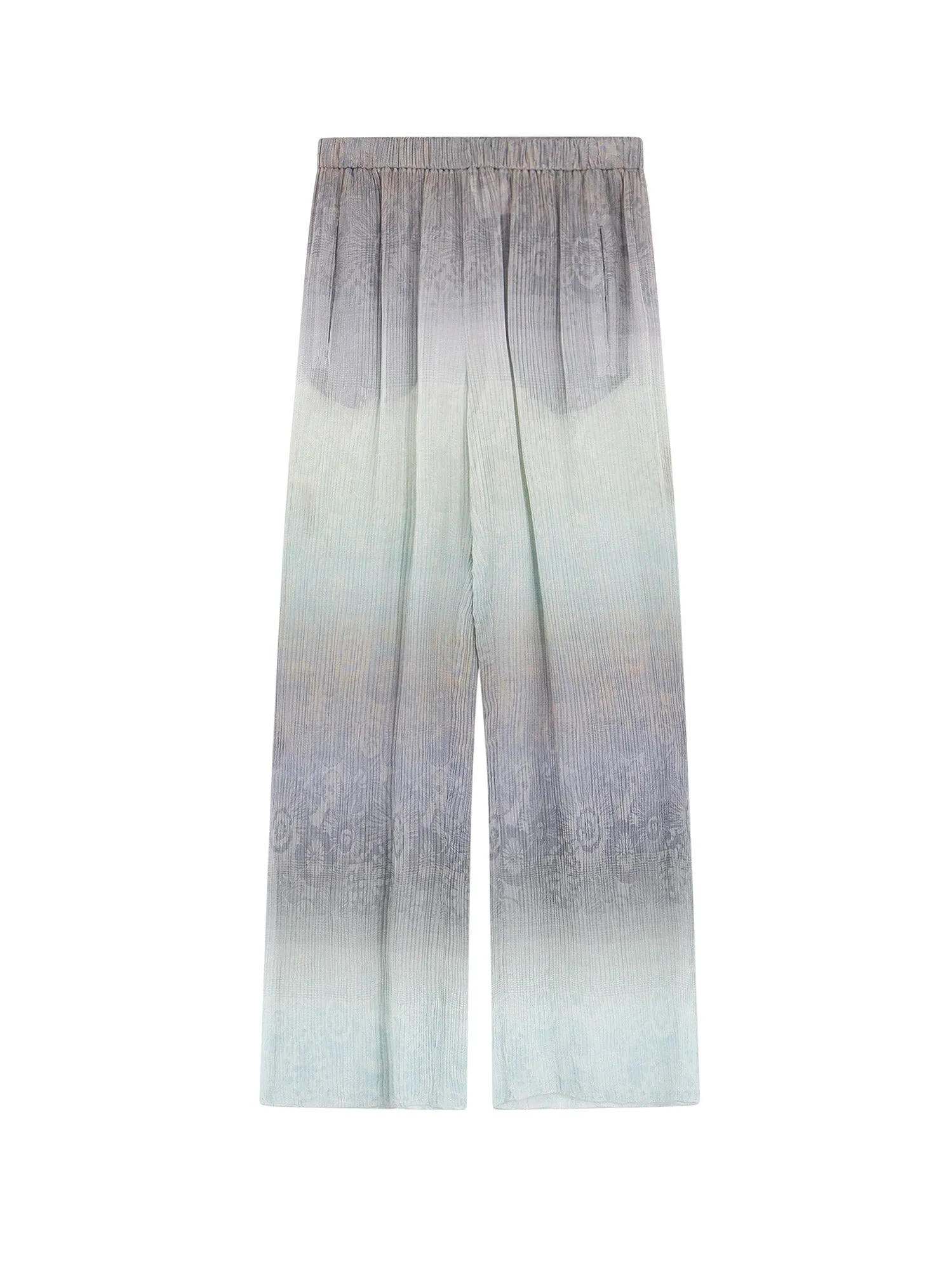 Silk Dress With Degradé Effect