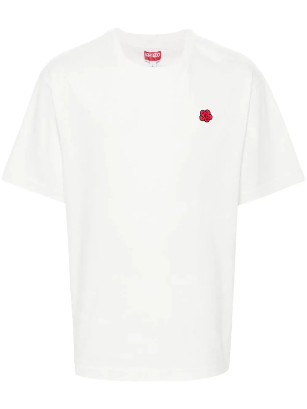 T-Shirt Con Applicazione Boke Flower