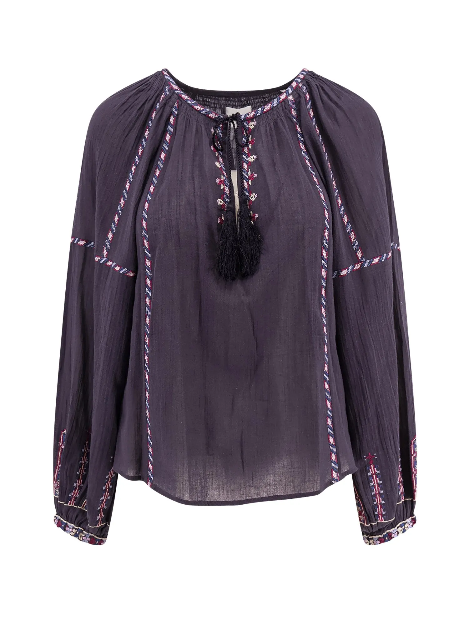 Fernanda Cotton Shirt With Embroidery
