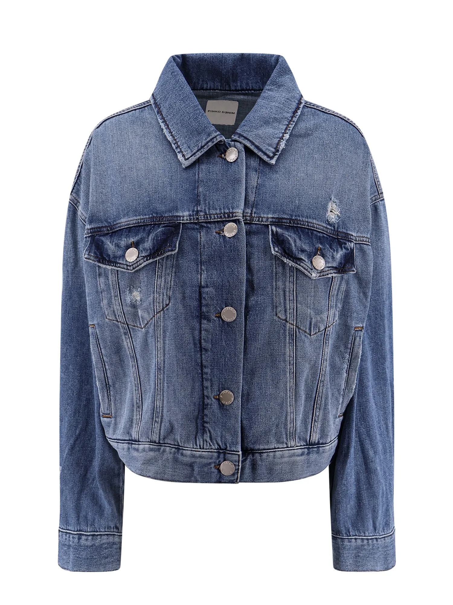 Gaborone Crop Fit Denim Jacket