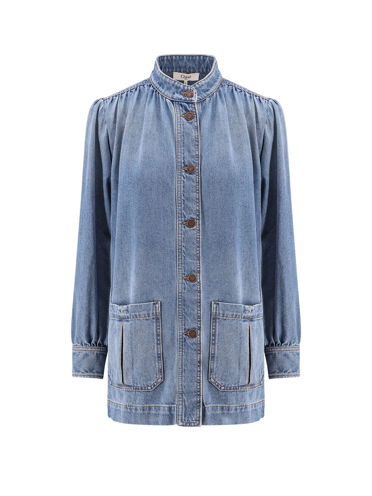 Organic Denim Shirt/Jacket
