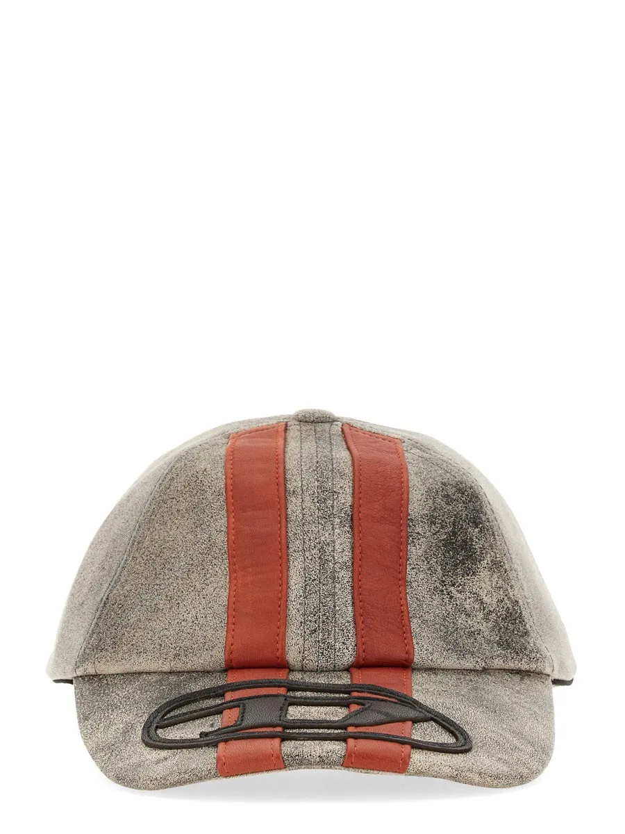 Baseball Hat With Sport Stripes