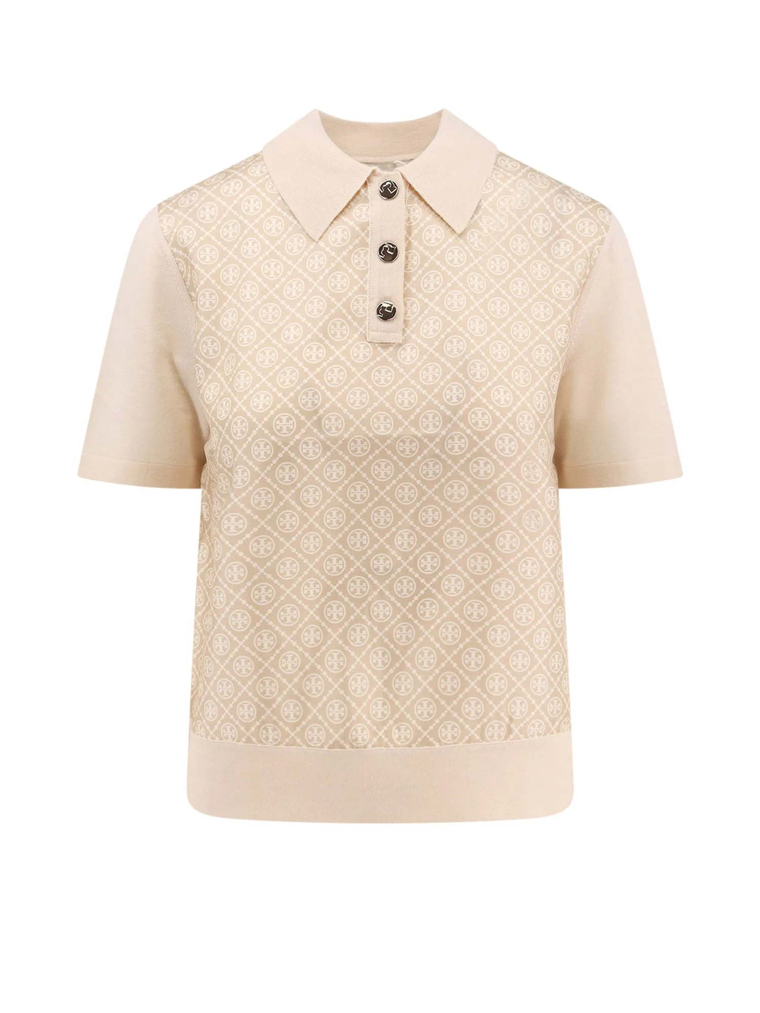 Wool And Silk Polo Shirt