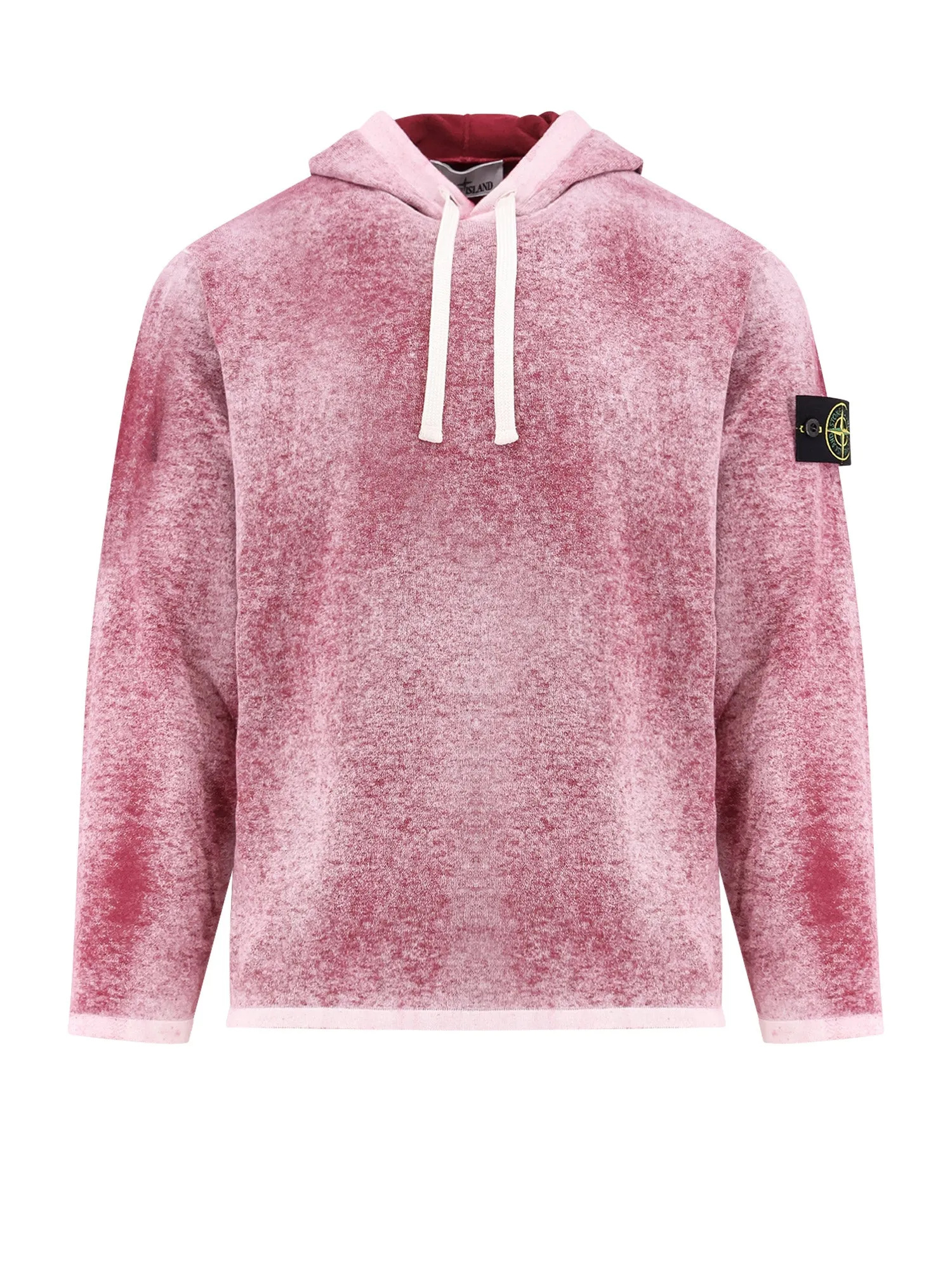 Cotton Reversible Sweater With Iconic Logo Patch