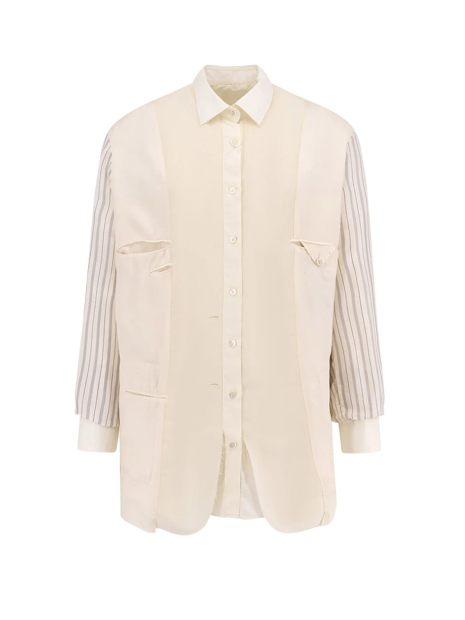 Anonymity Of The Lining Reversible Wool Blend Blazer