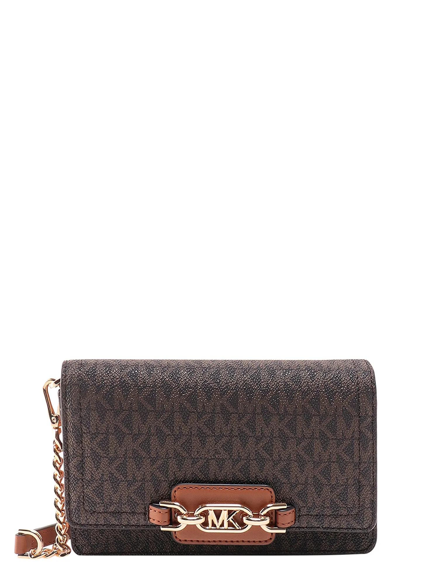 Coated Canvas Shoulder Bag With All-Over Monogram