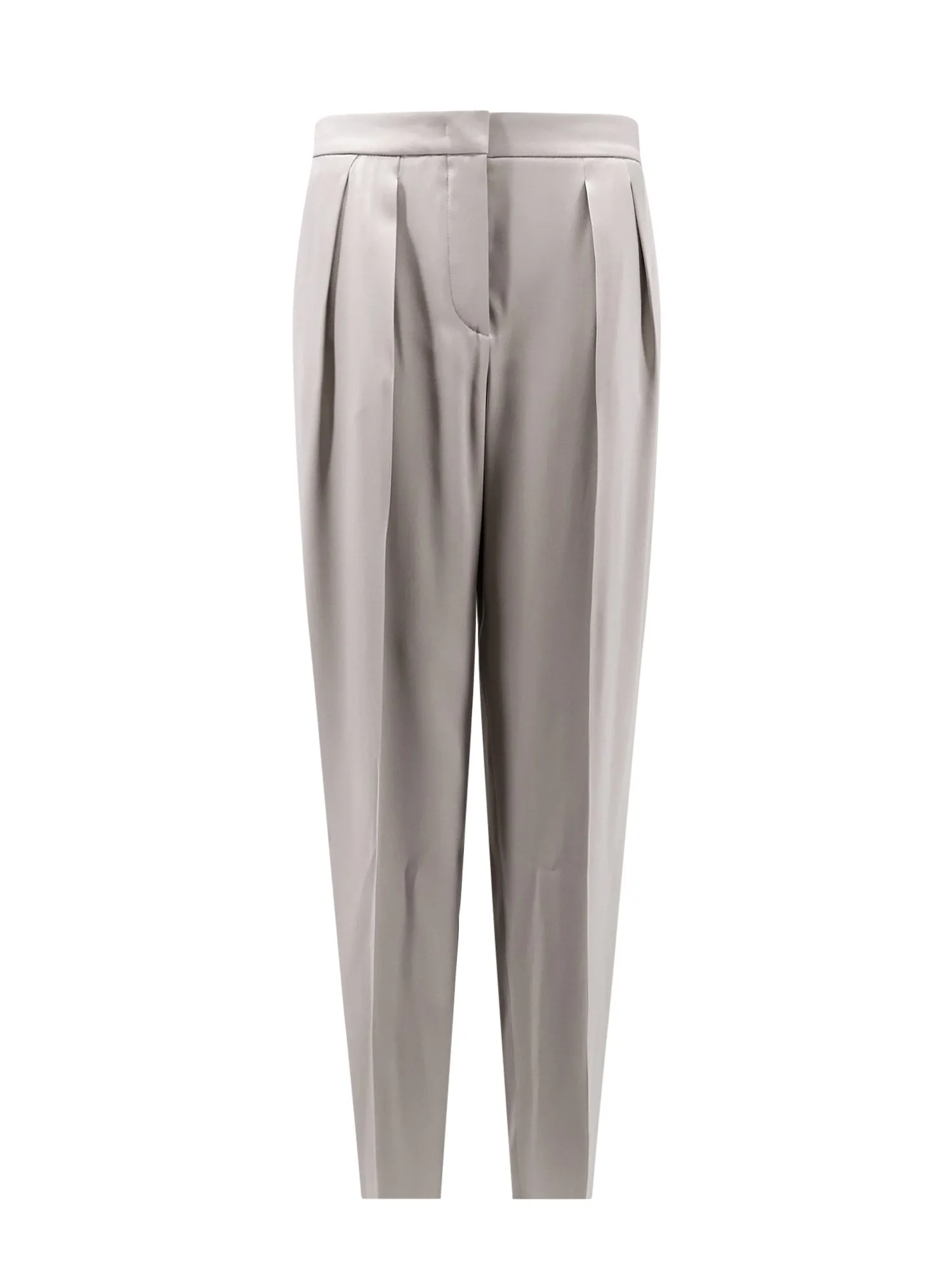 Silk Trouser With Pinces