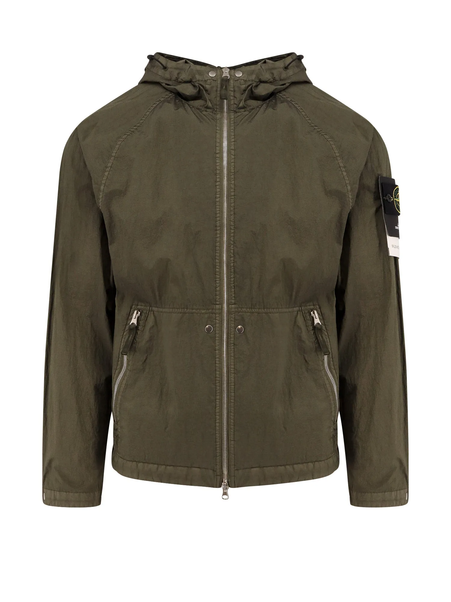 Nylon Metal Watro Jacket With Hood