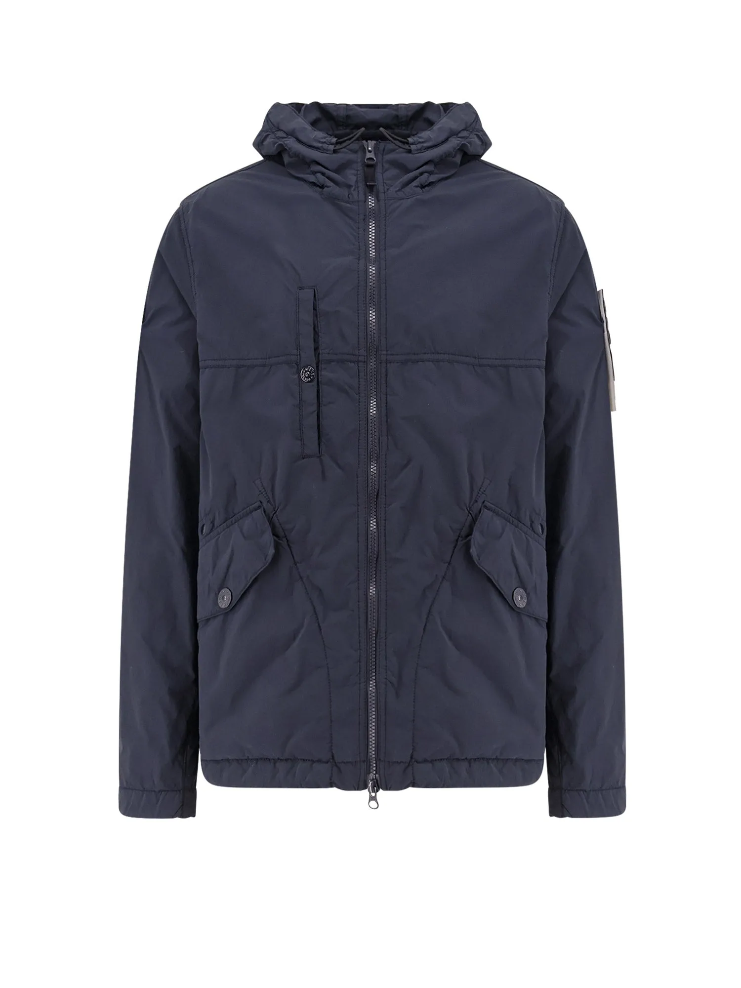 Recycled Nylon Jacket With Hood