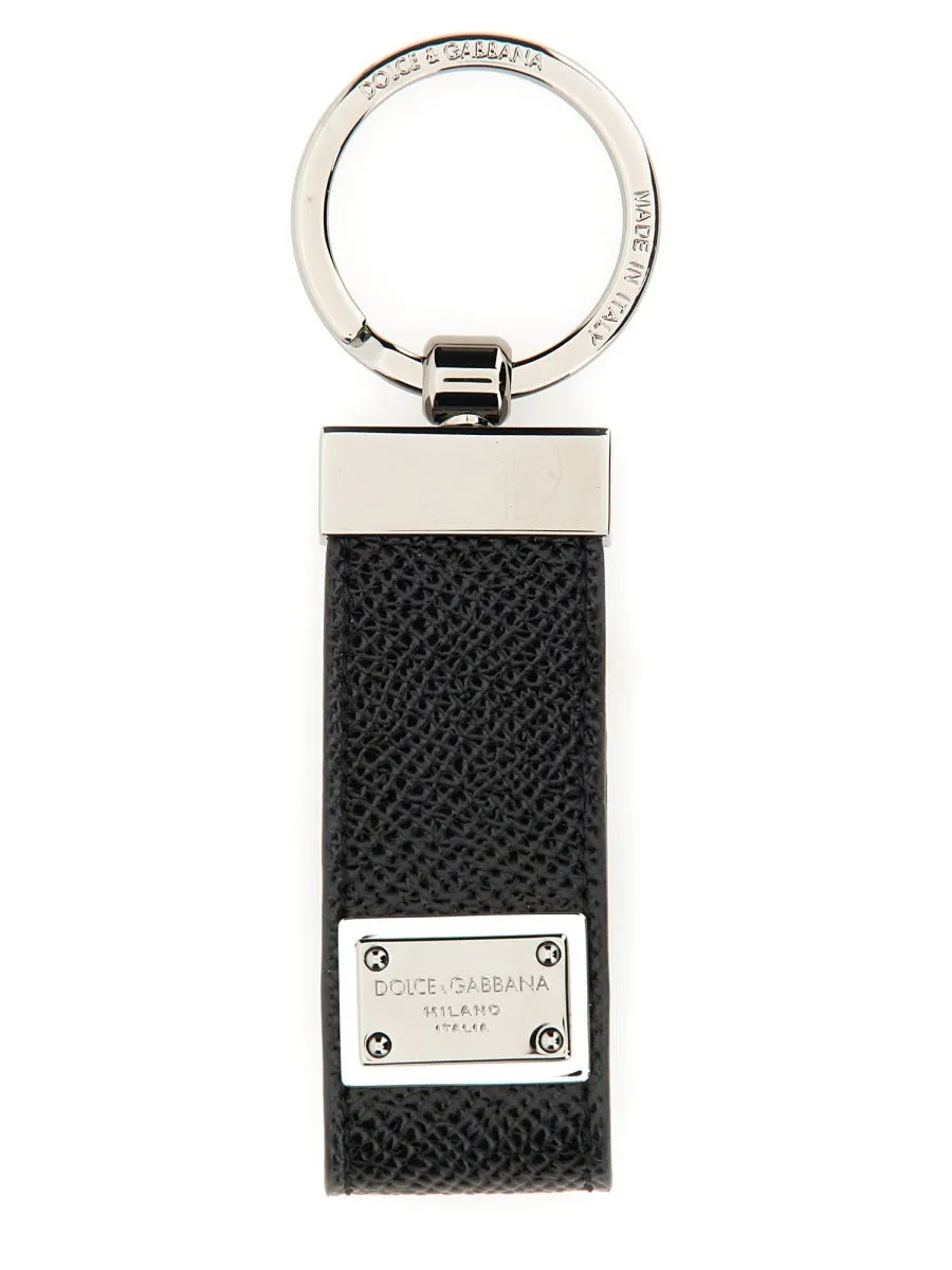 Keychain With Logoed Label