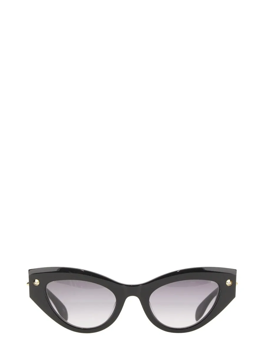 Cat-Eye Sunglasses Spike Studs