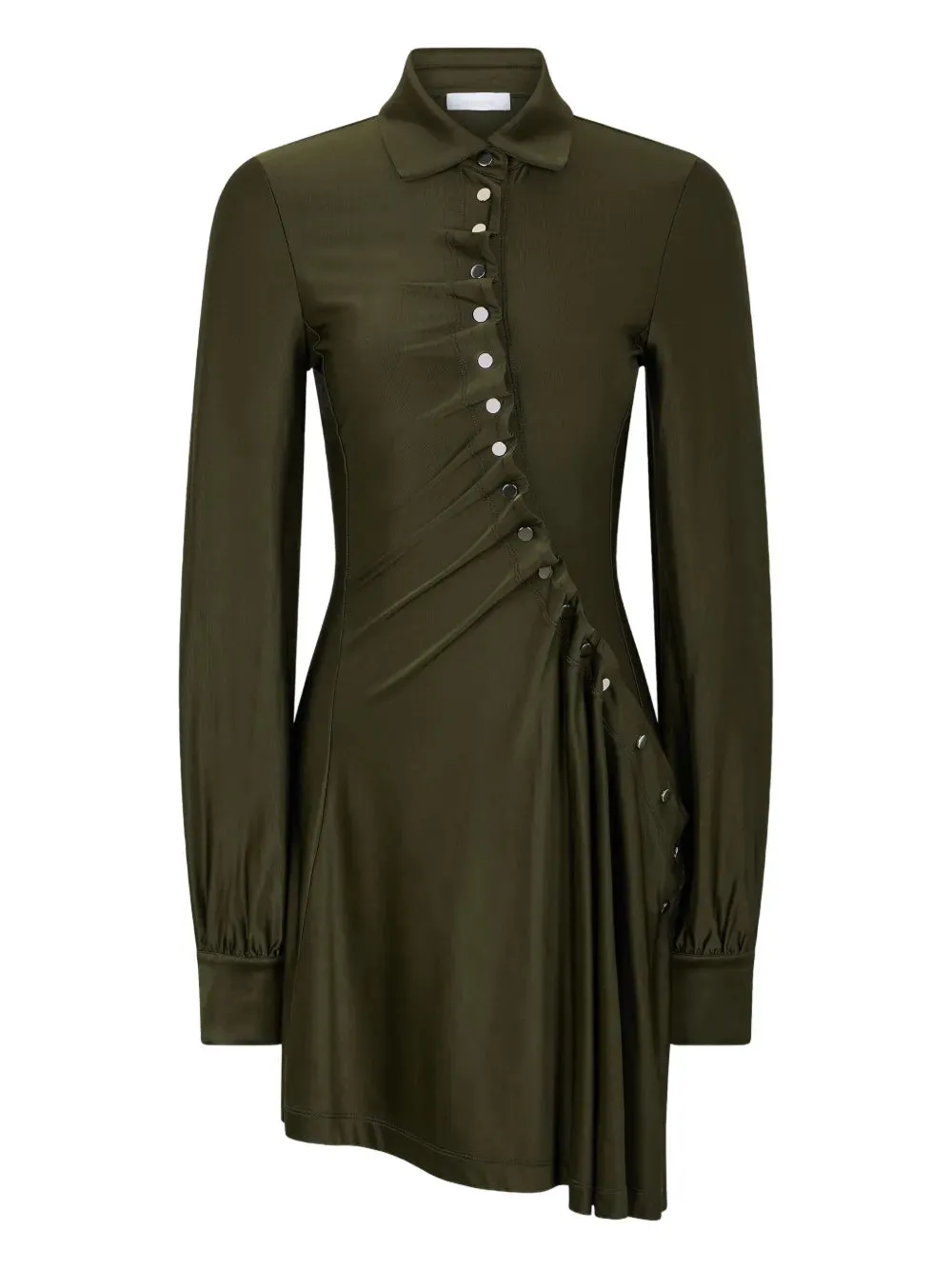 Abito Drappeggiato Con Decorazione