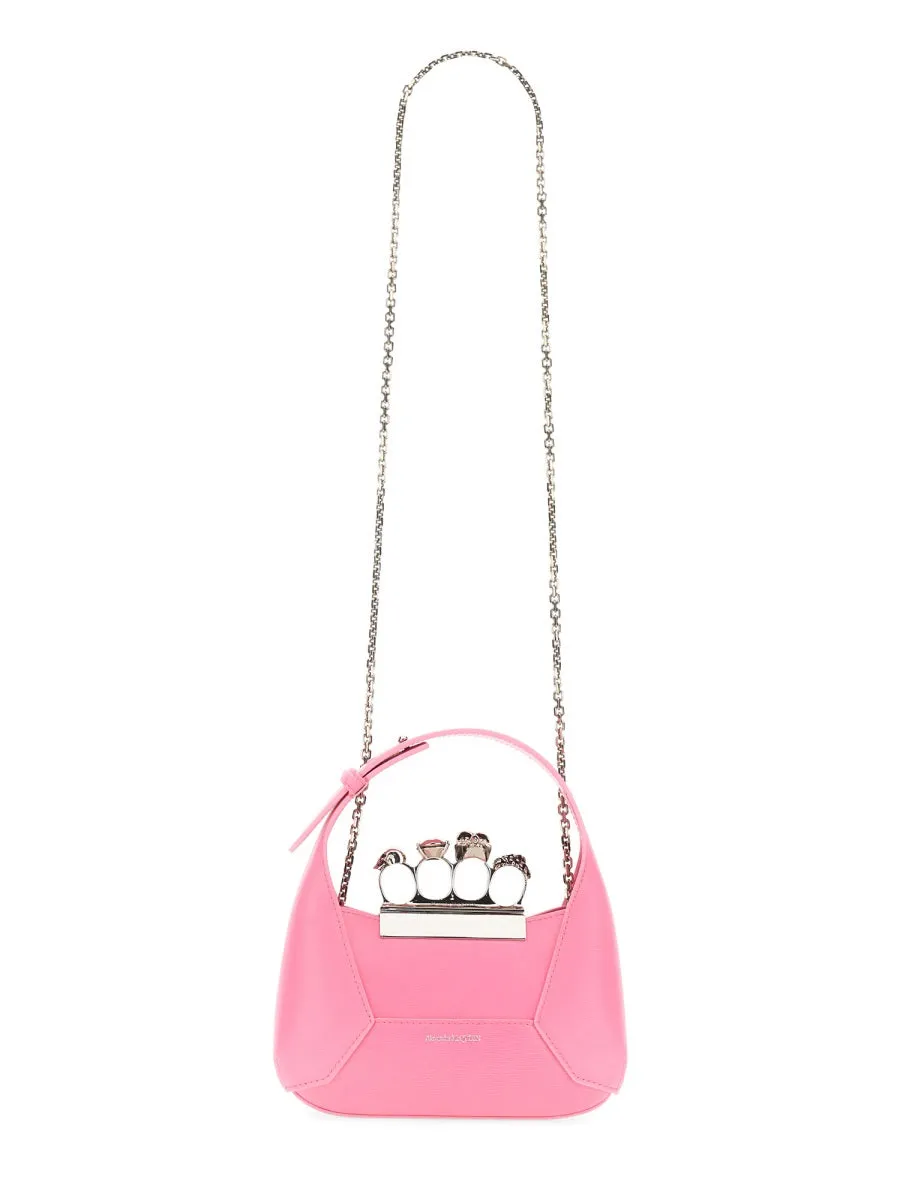 Jewelled Mini Hobo Bag