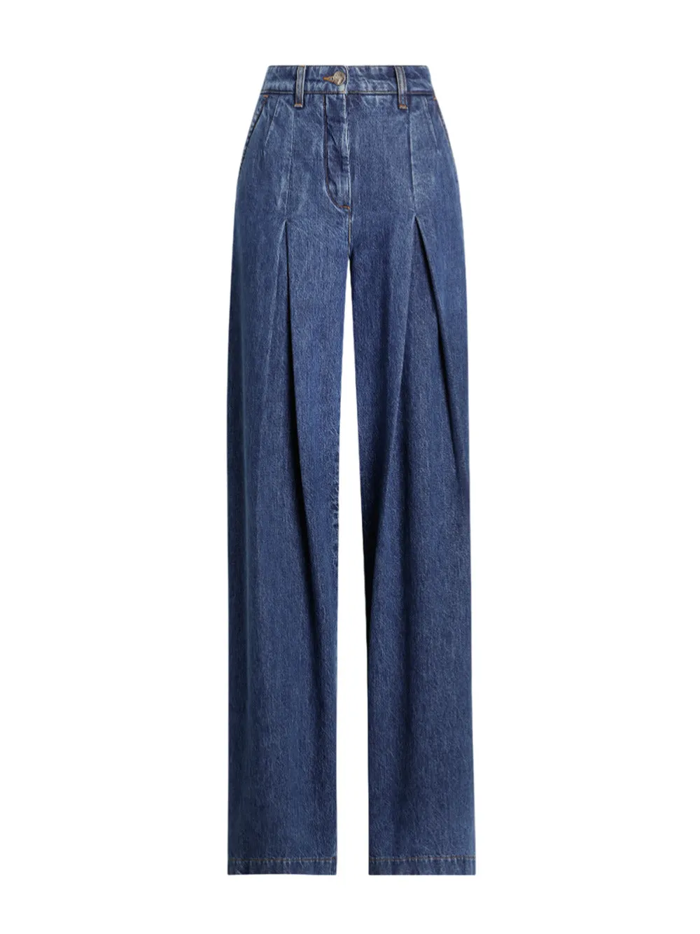 Pantaloni In Denim A 5 Tasche