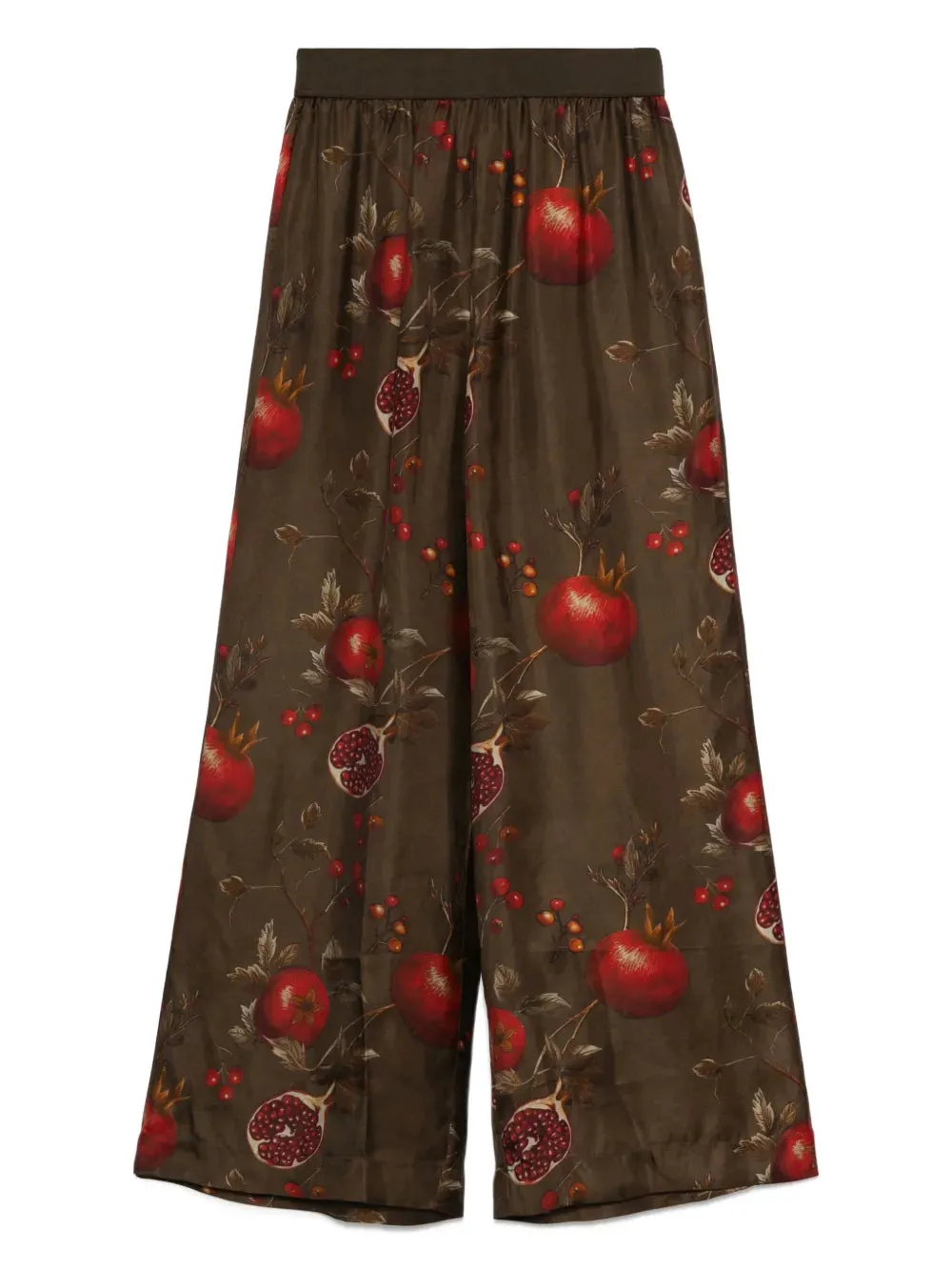 Pantaloni Con Stampa Melograno