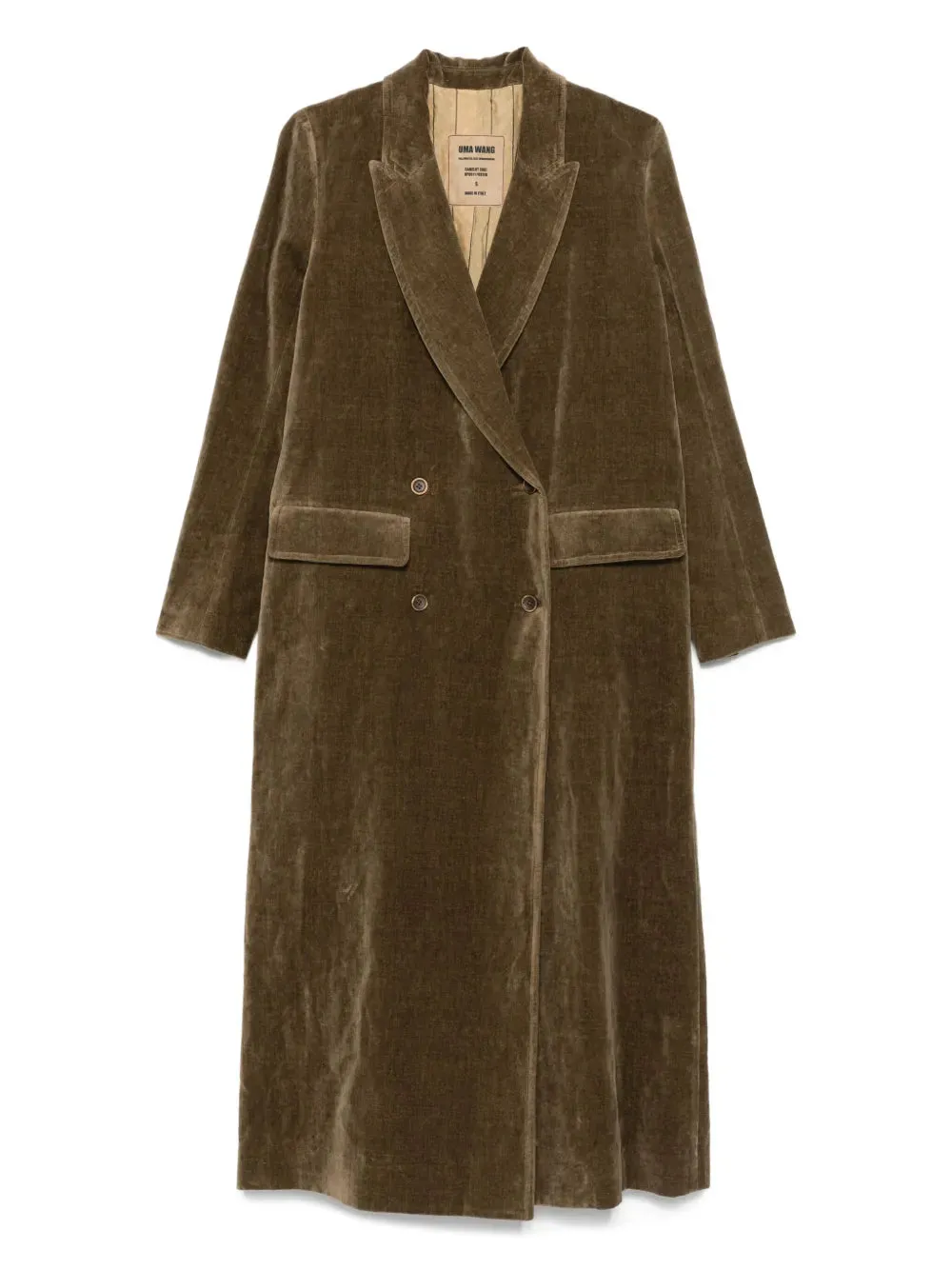 Cappotto Doppiopetto Camelot A Coste