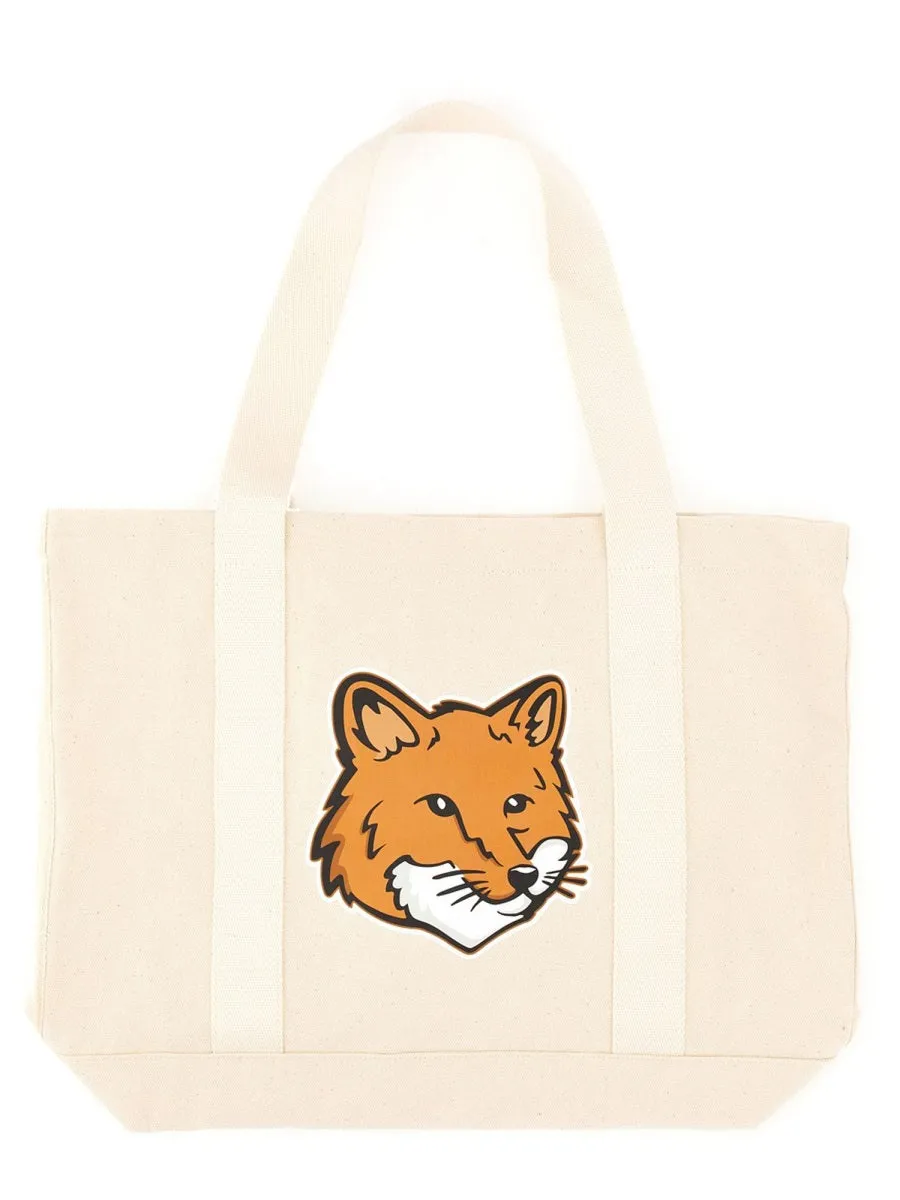 Fox Head Print Bag