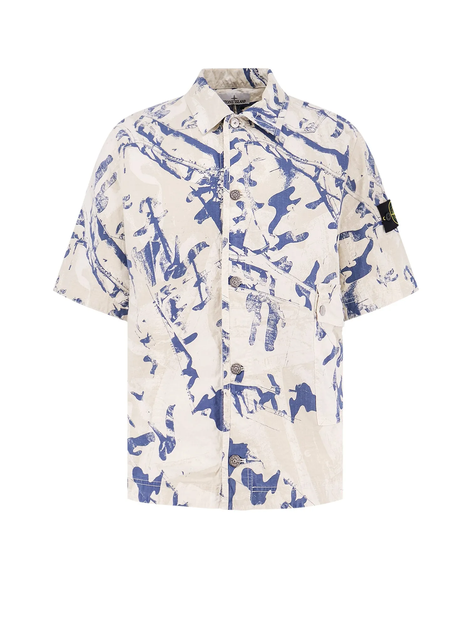 Organic Cotton Shirt With Iconic Patch