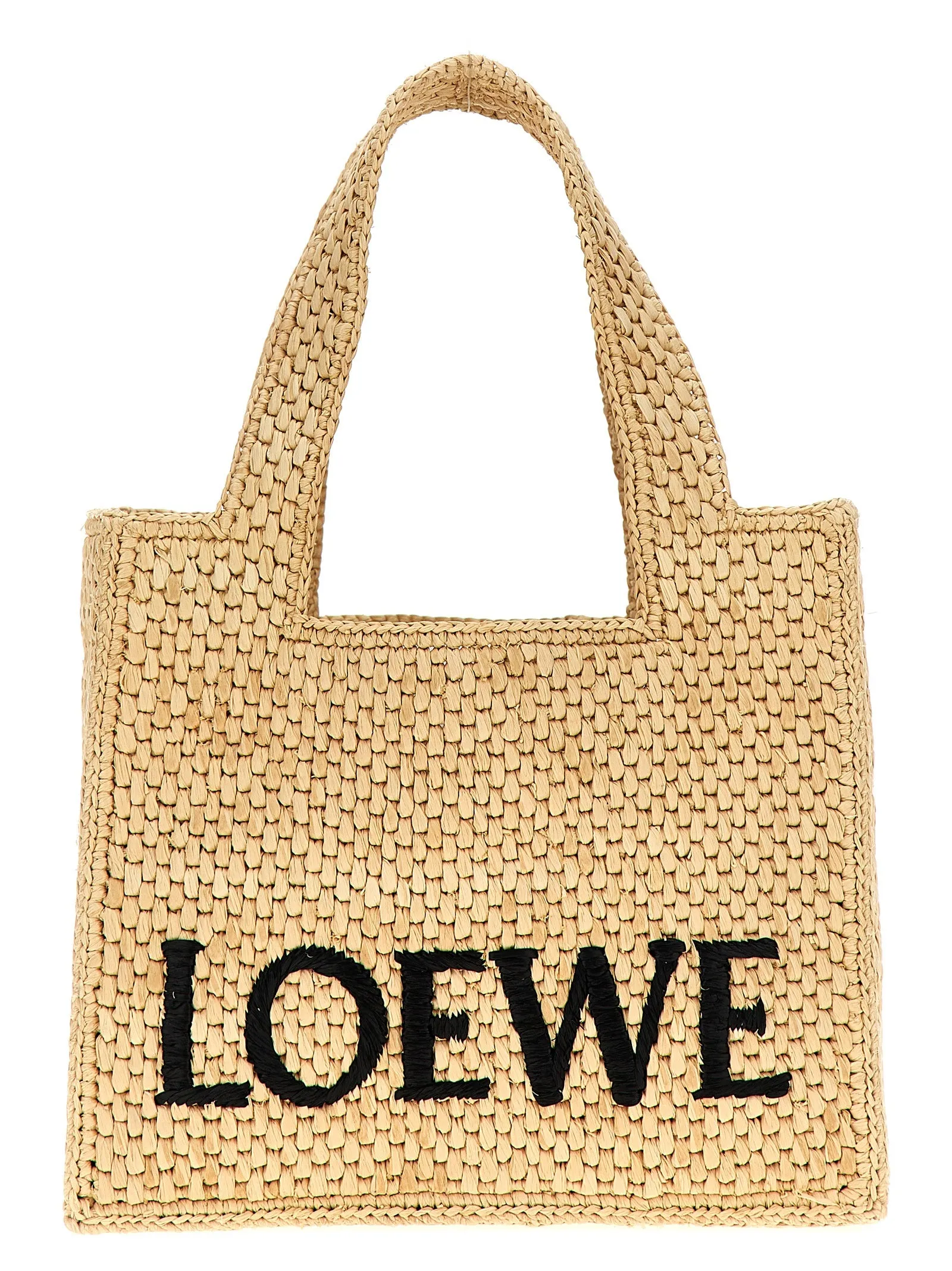 Font Tote Mini Tote Beige