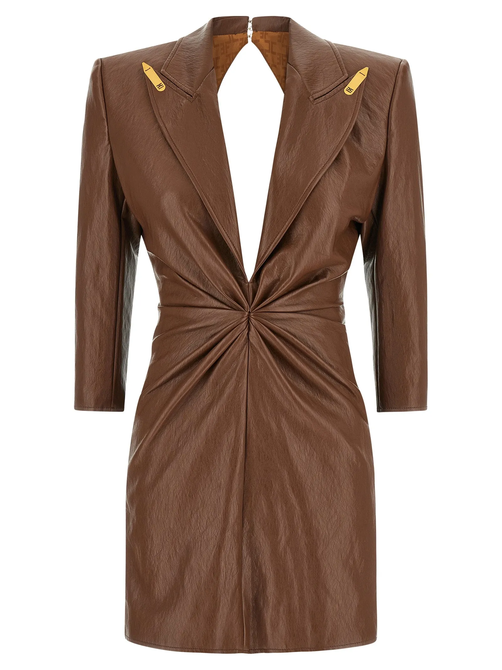 Blazer Dress Abiti Marrone