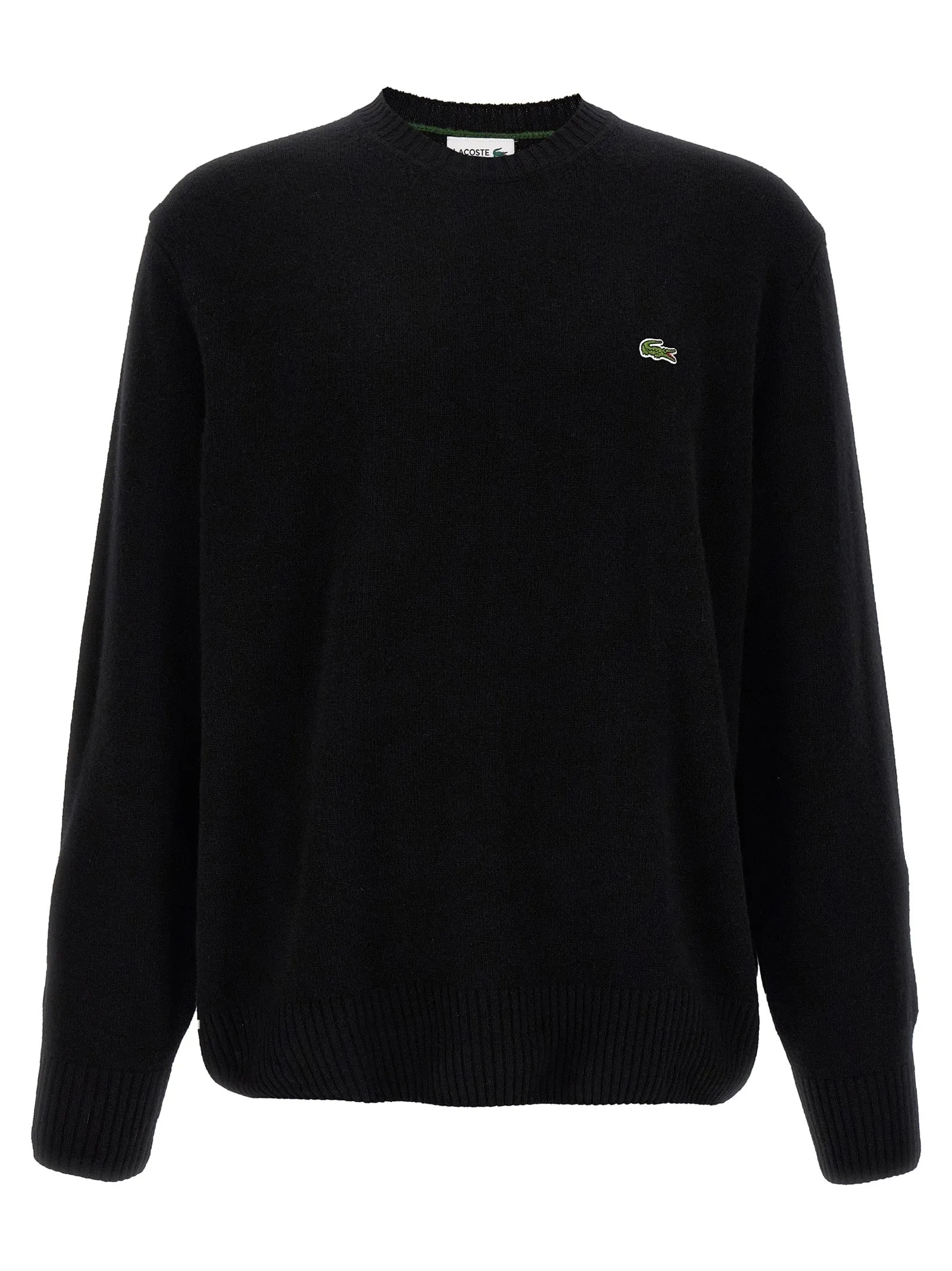 Logo Patch Sweater Maglioni Nero