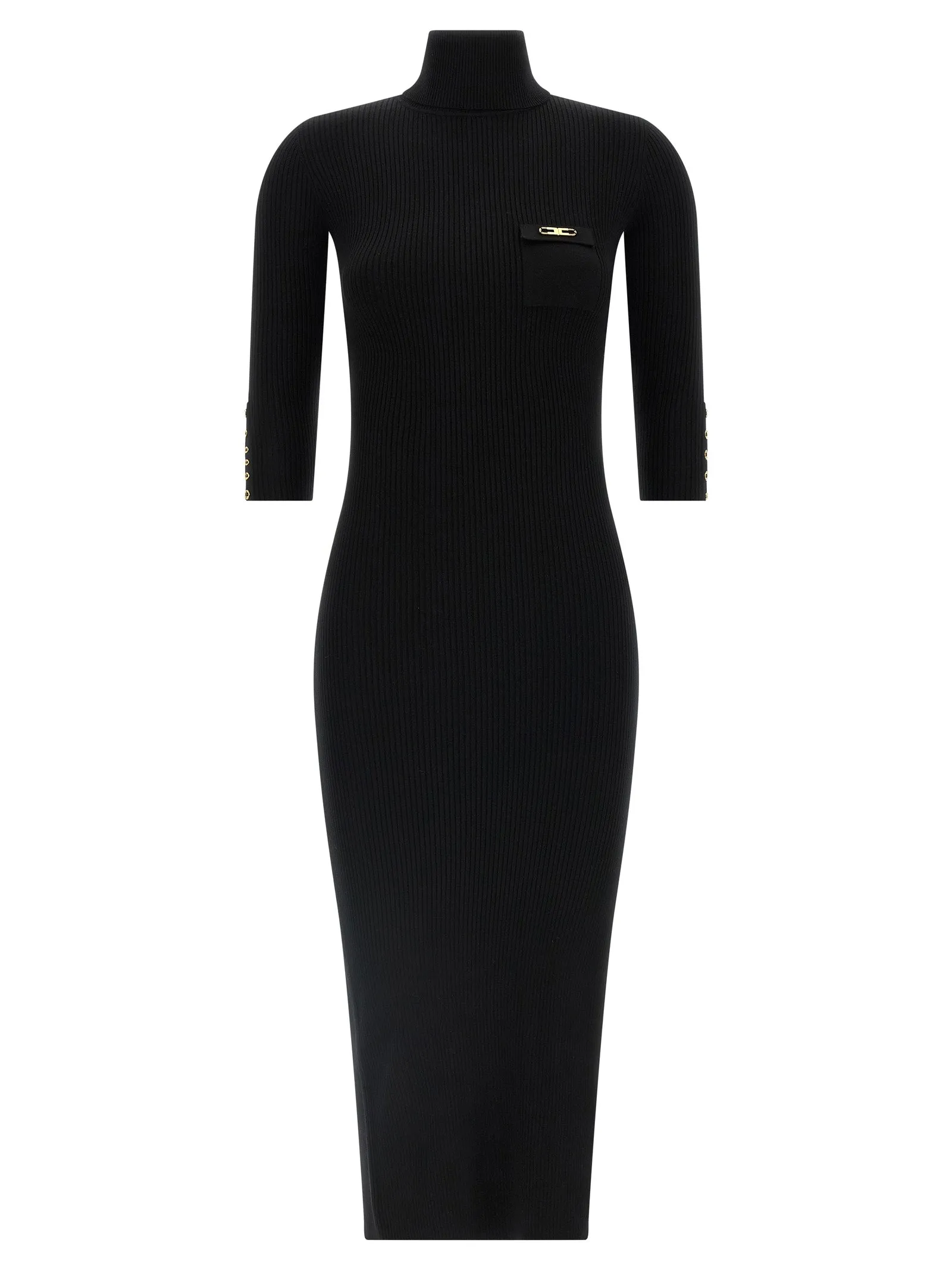 Knitted Dress Abiti Nero