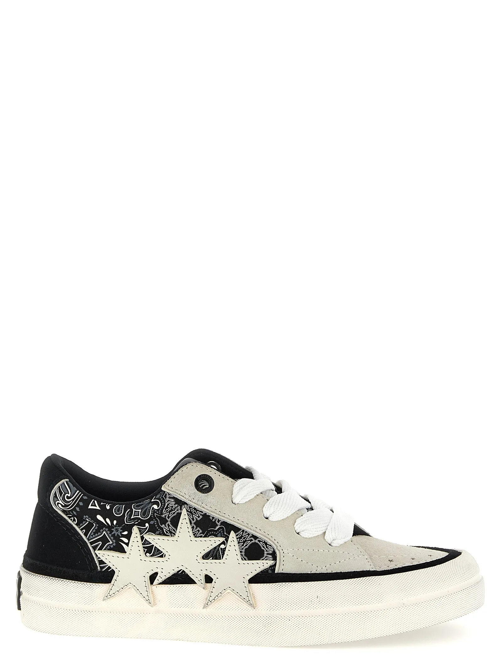 Bandana Sunset Skate Sneakers Bianco/Nero