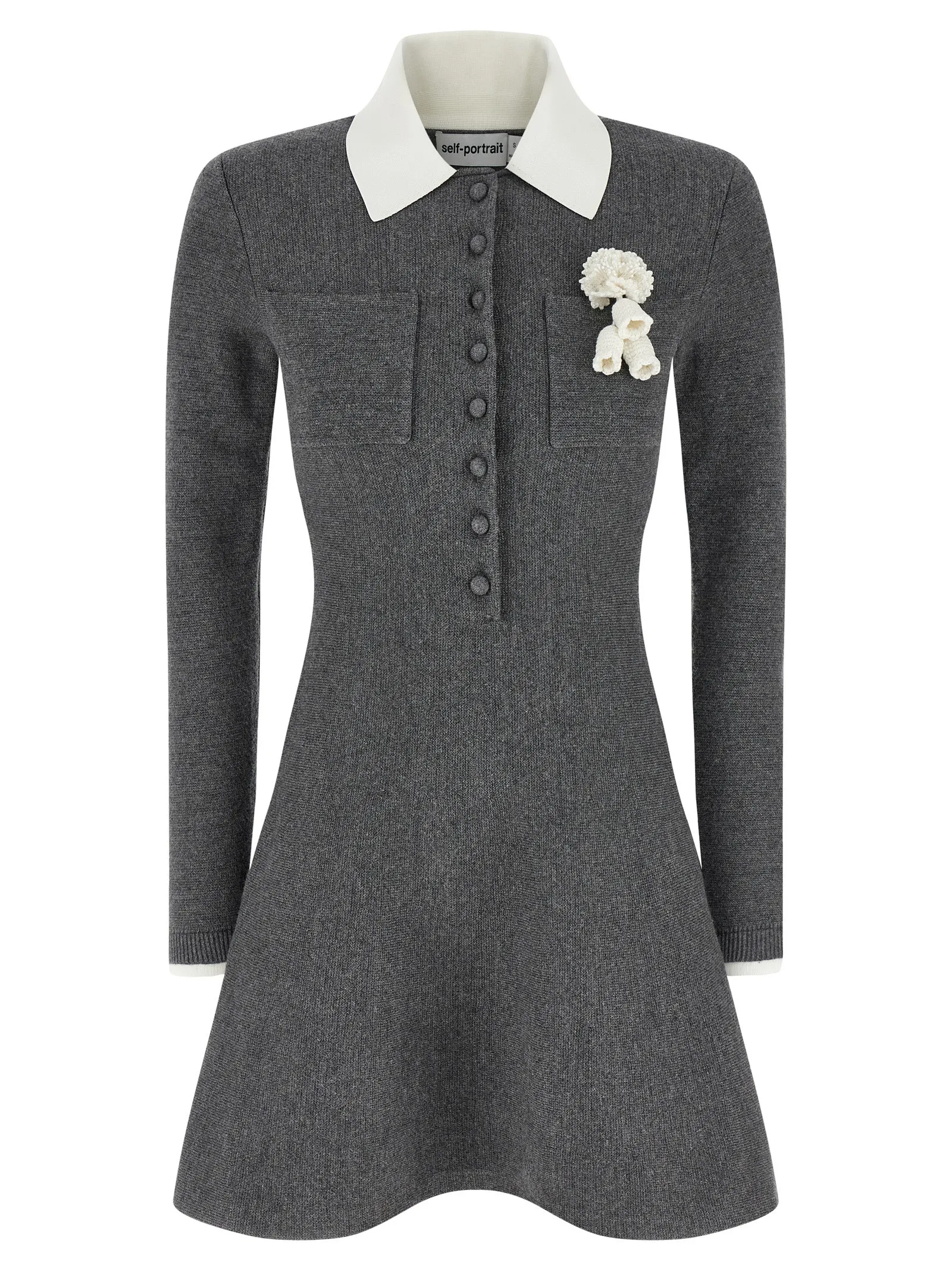 Knitted Dress Abiti Grigio